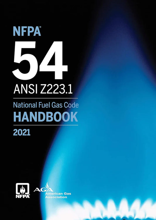NFPA 54, National Fuel Gas Code Handbook, 2021 Edition Hardcover